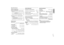 Page 2215RQT9860
SpécificationsSection amplificateurPuissance de sortie efficace : Mode Dolby Digital
Canal avant
30 W par canal (6 Ω), 1 kHz, 10 % DHT
Canal d’extrêmes-graves
60 W par canal (3 Ω), 100 Hz, 10 % DHT
Puissance eff. totale en mode Dolby Digital
120 W
Puissance de sortie FTC : Mode Dolby Digital
Canal avant
16 W par canal (6 Ω), 170 Hz à 20 kHz, 1 % DHT
Canal d’extrêmes-graves
28 W par canal (3 Ω), 45 Hz à 170 Hz, 1 % DHT
Puissance totale FTC en mode Dolby Digital
60 WSection prisesHDAVI Control...