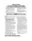 Page 3PRECAUTIONS
TO AVOID POSSIBLE EXPOSURE
TO EXCESSIVE MICROWAVE ENERGY
(a) Do not attempt to operate this oven with
the door opensince open-door operation can
result in harmful exposure to microwave
energy. It is important not to defeat or tamper
with the safety interlocks. Under normal
conditions, the oven will not operate with the
door open.
(b) Do not place any objectbetween the oven
front face and the door, or allow soil or cleaner
residue to accumulate on sealing surfaces.(c) Do not operate the ovenif...