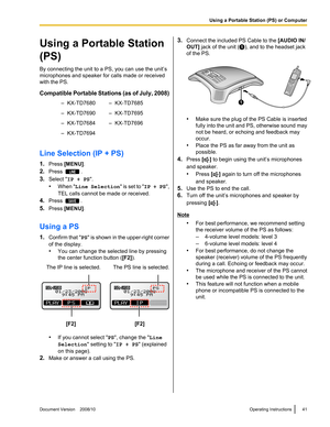 Page 41LINE SAVE  A     
