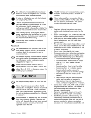 Page 9         CAUTION       