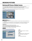 Page 3636
BROWSING PICTURES
Monitoring Still Pictures of Multiple Cameras
You can monitor pictures of multiple cameras on a single monitor screen (multi-screen) simultaneously.
You can display multiple camera pictures from up to four cameras on a single monitor screen.
To monitor camera pictures on the multi-screen, registration of the cameras to be monitored on the multi-screen is
required.
You can register up to eight cameras as two groups by registering four cameras in each group.
•Only still pictures (JPEG)...