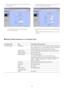 Page 26-26- 3. Click the Setup Menu button. The User Setup win-
dow appears.
•Enter “admin” in the user name column.
•Click the OK button.
■Network Setup Parameters vs. Connection Type
Connection type Item Description of the parameter
Connection type 1 IP address Enter “192.168.0.XXX” for the IP address (where XXX should
be a number from 2 to 254 except the same IP addresses
already assigned to the PC and any other cameras).
Subnet mask Use the default setting “255.255.255.0” for the subnet mask.
Default...