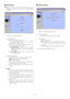 Page 35-35-
■Host Setup
Note:Never turn over the order: start with the host reg-
istration, and then proceed to the authentication
ON/OFF.
1. Open the Host Setup window.
2. Host Registration
•Enter the IP address of the PC.
A hostname.domainname can be entered
when using the DNS function.
•Select an access level, and click the SET but-
ton. The default setting is level 1.
1 (Administrator):Allows you to operate
setup menus and to view live and record-
ed images.
2 (Live Only):Allows you to view live and...