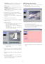 Page 41-41- Transparency:Indicates a non-masked area that
has been incorporated into the detection area.
Blink:Indicates a non-masked area when the cur-
sor is on it.
Highlight:Indicates a masked area that has been
exempted from detection.
Stripe:Indicates an area already set to masked
when the cursor is on it.
6. Move the cursor to an area, and click ENTER. 
•The area will change from blinking to highlighted
(masked), and then to striping.
•The striping area will change to blinking (non-
masked).
7. Repeat...