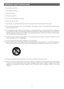 Page 3-3-
IMPORTANT SAFETY INSTRUCTIONS
1) Read these instructions.
2) Keep these instructions.
3) Heed all warnings.
4) Follow all instructions.
5) Do not use this apparatus near water.
6) Clean only with dry cloth.
7) Do not block any ventilation openings. Install in accordance with the manufacturers instructions.
8) Do not use near any heat sources such as radiators, heat registers, stoves, or other apparatus (including ampli-
fiers) that produce heat.
9) Do not defeat the safety purpose of the polarized or...