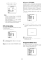 Page 35-36- Notes:
•When the panning or tilting in the AUTO PAN
mode is controlled manually, the Auto mode
function should be cancelled.
To activate the auto mode, select the AUTO
PAN mode again or set a time for SELF
RETURN in the SET UP menu.
•Auto refreshing may be activated during the
auto mode to calibrate the lens position.
■Flip-A-Chip Setting
FLIP-A-CHIP is for setting the movement of the camera
by using the joystick.
The factory default setting is OFF.
OFF:Tilt range is limited to 0 ° to 92 °.
ON:The...