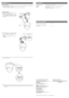 Page 2eTurn this bracket clockwise until the projection of the camera mounting bracket aligns with
LOCK of this bracket.
Specifications
Ambient temperature: –10 °C to +50 °C {14°F - 122°F}
Dimensions: 185 mm {7-5/16} in diameter x 163 mm {6-7/16} in height
Weight: Approx. 230 g
Finish:  Main body: ABS resin with silver metallic coating
Dome cover: Acrylic resin
LOCKO
PEN
Safety wire
Safety wire hook
LOCKOPEN
L
O
C
KO
P
E
N
Projection of camera mounting bracket
LOCKOPEN
LOCK OPEN
LOCK OPEN
2. Mount the camera....