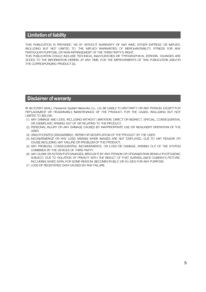 Page 5Limitation of liability
THIS PUBLICATION IS PROVIDED "AS IS" WITHOUT WARRANTY OF ANY KIND, EITHER EXPRESS OR IMPLIED, 
INCLUDING BUT NOT LIMITED TO, THE IMPLIED WARRANTIES OF MERCHANTABILITY, FITNESS FOR ANY 
PARTICULAR PURPOSE, OR NON-INFRINGEMENT OF THE THIRD PARTY'S RIGHT.
THIS PUBLICATION COULD INCLUDE TECHNICAL INACCURACIES OR TYPOGRAPHICAL ERRORS. CHANG\
ES ARE 
ADDED TO THE INFORMATION HEREIN, AT ANY TIME, FOR THE IMPROVEMENTS OF THIS PUBLICATION AND/OR 
THE CORRESPONDING PRODUCT (S)....