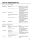 Page 9191
About the displayed system log
Error indications relating to SMTP
Category
POP3	server	error
SMTP server error
Internal errorAuthentication error.
Failed	to	find	the	POP3	server.
Authentication error.
Undefined error.  Failed to resolve the mail server address 
from DNS. 
Failed to find the SMTP server. 
	 •	 Entered	user	name	or	password	may	be	
incorrect. Check if the mail settings are 
configured correctly.
	 •	 The	IP	address	of	the	server	may	be	 incorrect. Check if the IP address of the 
server...