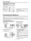 Page 12VIDEO
VIDEO
S-VIDEO S-VIDEO1
2YCH1(A)
DV IN RS-232C USB~ AC IN
PAUSE
REMOTE CH2(B) CH1 CH2
PBPRVIDEO IN
VIDEO OUT
AUDIO IN AUDIO OUT AUDIO
 MON
VIDEO
VIDEO
S-VIDEO S-VIDEO1
2Y
CH1(A)
DV IN RS-232C USB~ AC IN
PAUSE
REMOTE CH2(B) CH1 CH2
PBPRVIDEO IN
VIDEO OUT
AUDIO IN AUDIO OUT AUDIO
 MON
Component video terminals
Component video (BNC x 3)
Stereo Audio cable (PHONO x 2)
AC mains lead (supplied)
VIDEO
VIDEO
S-VIDEO S-VIDEO1
2Y
CH1(A)
DV IN RS-232C USB~ AC IN
PAUSE
REMOTE CH2(B) CH1 CH2
PBPRVIDEO IN
VIDEO...