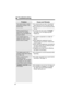 Page 3232
“Troubleshooting
Problem
You cannot store a name
and phone number in the
phone book.
While programming or
searching, the handset
starts to ring and stops the
program/search.
The handset does not
display the caller’s name
and/or phone number.
The display goes to the
standby mode while viewing
the Caller List.
When a second call is
received during a
conversation, the unit does
not display the new caller’s
name and/or phone number.
(HANDSET\LOCATOR)does
not function.
Cause and Remedy
≥You cannot store an...