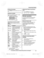 Page 25Erasing all messages
P
ress  MERASE N 2 times while the unit is not in
use. Using the handset
W
 hen new messages have been recorded,
“ New message ” is displayed.
1 To listen to new messages:
MMENU N#323
To listen to all messages:
M MENU N#324
2 When finished, press  MOFF N. Operating the answering system
M
M

ENU N a  M b N:  “Answering device ” a
M SELECT NKey Operation
M D N 
or  MC N Adjust the receiver/speaker
v
olume (during playback)
1  
or  MF N Repeat message (during
p
layback)
2  
or  ME N...