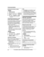 Page 44Erasing the set phone number
Handset
1 MM
ENUN#338
2 Mb N:  “ Notification to ” a  M SELECT N
3 MMENU N a  M b N:  “Erase ” a  M SELECT N
4 Mb N:  “Yes ” a  M SELECT N a  M OFF N
R The new message alert setting is
turned off. Activating/inactivating the remote
a

ccess code to play messages
If you activate this feature, you must enter the
remote access code (page 44) to play the
new message from the new message alert
call. This is so that unauthorized parties
cannot listen to your messages. The default...