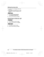 Page 36
RYou cannot use voice paging if other units
are in use.
R Voice paging is not available when a range
extender (KX-TGA405) is registered to the
base unit.
Base unit
1 Press  MLOCATOR/INTERCOM N.
R All registered handsets ring.
2 When you finish talking, press  MZ N.
Answering an intercom call
Handset
1 Press  MTALK N to answer the page.
2 When you finish talking, press  MOFF N.
Base unit
1 Press  MZ N to answer the page.
2 When you finish talking, press  MZ N.
36For assistance, please visit...