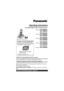 Page 1Thank you for purchasing a Panasonic product.
This unit is compatible with Caller ID. You must subscribe to the appropriate 
service offered by your service provider/telephone company.
Please read these operating instructions before using the unit and save 
them for future reference.
For assistance, visit our website:
http://www.panasonic.com/help for customers in the U.S.A. or Puerto 
Rico.
Charge the batteries for about 7 hours before initial use.
Consulte “Guía Rápida Española”, página 52.
Operating...