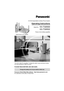 Page 15.8 GHz Expandable Cordless Phone System
Operating Instructions
Model No.  KX-TG6500
KX-TG6502
Pulse-or-tone dialing capability
The unit is Caller ID compatible. To display the caller’s name and phone number, 
you must subscribe to Caller ID service.
PLEASE READ BEFORE USE AND SAVE. 
Panasonic World Wide Web address:  http://www.panasonic.com
for customers in the USA or Puerto Rico
Charge the battery for 6 hours before initial use.
Model shown is KX-TG6500.
TG6500.book  Page 1  Friday, June 25, 2004...