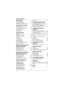 Page 2Table of Contents
2
Introduction
Model composition  . . . . . . . . . . . . . . . 3
Accessory information . . . . . . . . . . . . . 3
Expanding your phone system  . . . . . . 4
Important Information
For your safety  . . . . . . . . . . . . . . . . . . 5
Important safety instructions . . . . . . . . 6
For best performance  . . . . . . . . . . . . . 6
Other information. . . . . . . . . . . . . . . . . 7
Specifications  . . . . . . . . . . . . . . . . . . . 7
Getting Started
Setting up  . . . . . . . . . ....