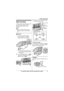 Page 61Useful Information
61For assistance, please visit http://www.panasonic.com/help
Wall mounting
The base unit can be mounted on a wall 
by revolving the bracket to “WALL” 
position (default: “DESK” stand 
position).
Note:
LMake sure that the wall is strong 
enough to support the weight of the 
unit.
Base unit
1
Turn the bracket 180 degrees 
counterclockwise in the “WALL” 
direction until a click is heard.
L The bracket cannot be removed. 
Do not turn the bracket more than 
180 degrees.
2Tuck in the...