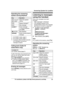 Page 59Operating the answering
s
ystem during playback Key Operation
M j N 
or  Mk N*1
M D N or  MC N*2 Adjust the speaker
v
olume
M N
Repeat message *
 3
M N
Skip message
M C
ONF N*2
Pause message
T
o resume playback,
press  M N
.
M n N 
(STOP) Stop playback
M E
RASE NErase currently playing
m essage *1 KX-TG7621 series: page 3
*

2 KX-TG7641 series: page 3
*3 If pressed within the first 5 seconds of a message, the previous
message is played. Calling back (Caller ID
s

ubscribers only)
Available for:
K...