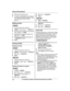 Page 344
Mb N: Select the desired entry.
5 To make a cellular/landline call, continue
from step 3 for handset or step 3 for base
unit, “Scrolling through all entries”,
page 33. Editing entries
Handset
1 F

ind the desired entry (page 33).
2 MMENU N a  M b N:  “Edit ” a  M SELECT N
3 Edit the name if necessary (16 characters
max.; page 32).  a M OK N
4 Edit the phone number if necessary (24
digits max.).  a M OK N
5 Mb N: Select the desired group (page 32).
a  M SELECT N 2 times
6 MOFF N Erasing entries
Erasing...