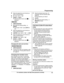 Page 455
Enter the desired hour and minute you
wish to end this feature.
6 *: Select  “AM ” or  “PM ”.
7 MSAVE N a  M OFF N
R When the silent mode is set,   is
d

isplayed. Base unit
1 MM

ENUN#238
2 Mb N: Select the desired setting.  a
M SAVE N
R If you select  “Off ”, press  MEXIT N to
exit.
3 Enter the desired hour and minute you
wish to start this feature.
4 MAM/PM N: Select  “AM ” or  “PM ”.  a  M OK N
5 Enter the desired hour and minute you
wish to end this feature.
6 MAM/PM N: Select  “AM ” or  “PM ”.
7...