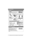 Page 48Guía Rápida Española
48Para obtener ayuda, visite http://www.panasonic.com/help (solo en inglés)
Instalación
Sugerencias de operación
Teclas de funciónEl auricular incluye 3 teclas de función. Al oprimir una tecla 
de función, puede seleccionar la función que aparece 
directamente encima de ella en la pantalla.
{LINEA1}, {MENU}, {LINEA2} y otras funciones 
adicionales se asignan a las teclas de función. Preste 
atención a la pantalla para ver qué funciones están 
asignadas a las teclas de función durante...