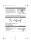 Page 2– 2 –
NTo connect to 2 single-line telephone jacks
1For Line 1: Connect the “Transparent” plug 
telephone line cord (2-wire cord) (1) to the unit, 
then to the Line 1 single-line telephone jack (RJ11C) 
(2) until you hear a click.
2For Line 2: Connect the “GREEN” plug telephone 
line cord (4-wire cord) (3) to the unit, then to the 
Line 2 single-line telephone jack (RJ11C) (4) until 
you hear a click.
Handset battery installation/Handset battery charging
Charge for about 7 hours.
Note:
LUSE ONLY...