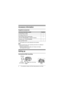 Page 22For assistance, please visit http://www.panasonic.com/help
Accessory information
Supplied accessories
*1 The handset cover comes attached to the handset.
Note:
LPlease read the base unit’s operating instructions for additional/
replacement accessories.
– Optional headsets: KX-TCA60, KX-TCA93, KX-TCA94, 
KX-TCA400, KX-TCA430
Setting up
Connections/Wall mounting
Accessory item/Order numberQuantity
Charger/PNLC1010ZB 1
AC adaptor/PQLV219Y 1
Rechargeable batteries/HHR-4DPA
(Part No. HHR-55AAABU or...