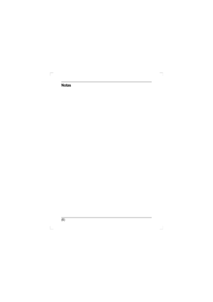 Page 16(6)
Notas
TGA410(sp).fm  Page 6  Friday, November 5, 2010  7:02 PM 