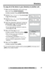 Page 3535
Directory
Advanced Operation
For assistance, please call: 1-800-211-PANA(7262)
To copy all of the items in your directory to another unit
•You can exit the directory copying mode by pressing [EXIT] on the base unit or 
[OFF] on the cordless handset.
1Make sure the destination unit is not in use. 
Base unit: Press [FUNCTION/EDIT].
Cordless handset: Press [CONF/FUNCTION].
2Scroll to “Copy directory” by pressing [] 
or [], then press [].
3Scroll to “Copy all items” by pressing [] 
or [], then press []....