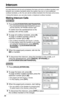 Page 3636
Intercom
A 2-way intercom can be set up between the base unit and a cordless handset, and 
between two cordless handsets (when the system has one or more additional 
cordless handsets, p. 20).
 You can call all cordless handsets from the base unit at once.
•Using this feature, you can also locate a misplaced cordless handset.
Making Intercom Calls
1Press [LOCATOR/INTERCOM/TRANSFER].
•The LOCATOR/INTERCOM/TRANSFER indicator 
and the DIGITAL SP-PHONE indicator light.
To switch from the speakerphone to...