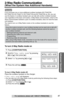 Page 43Advanced Operation
43For assistance, please call: 1-800-211-PANA(7262)
2-Way Radio Communication
(When the System Has Additional Handsets) 
If you purchase one or more additional cordless handsets (KX-TGA270S, 
KX-TGA271B, KX-TGA271V, KX-TGA271W and KX-TGA273S) (p. 20), you can 
use this feature. A cordless handset user can talk with another cordless handset 
user regardless of the base unit location. 2-Way Radio communication, which is the 
direct communication between a pair of cordless handsets, does...