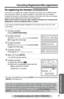 Page 5555
Canceling Registration/Re-registration
Useful Information
For assistance, please call: 1-800-211-PANA(7262)
Re-registering the Handset
If you want to re-register the cordless handset to the base unit or a different base 
unit of the same model, you need to register it to that base unit. The cordless 
handset will be given a new extension number of that base unit. Only one cordless 
handset can be registered at a time near the base unit. 
Make sure the base unit and the other cordless handsets are not...