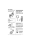 Page 38Useful Information
38For assistance, please visit http://www.panasonic.com/help
To remove the wall mounting adaptor
While pushing down the lever (A), 
remove the adaptor (B).
Charger
1
Drive the screws (not included) into 
the wall.
2Mount the charger (A), then slide it 
down (B) and to the right (C) until it 
is secure.
Headset (optional)
Connecting a headset to the handset 
allows hands-free phone 
conversations. We recommend using 
the Panasonic headset noted on page 
5.
LHeadset shown is KX-TCA86....
