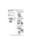 Page 35Useful Information
35For assistance, please visit http://www.panasonic.com/help
Wall mounting
Note:
LMake sure that the wall is strong 
enough to support the weight of the 
unit.
Base unit
■ KX-TG4011 series: page 3
Drive the screws (not supplied) into the 
wall.■ KX-TG4021/KX-TG4071 series: 
page 3
1Lead the AC adaptor cord and 
telephone line cord through the hole 
in the wall mounting adaptor in the 
direction of the arrow.
2Tuck the telephone line cord inside 
the wall mounting adaptor (A). 
Connect...