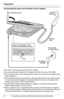 Page 12Preparation
12For assistance, please visit http://www.panasonic.com/phonehelp
Connecting the base unit handset and AC adaptor
LUse only a Panasonic handset with the KX-TG4500.
LUse only the included Panasonic AC Adaptor PQLV256 (Order No. PQLV256Z).
LThe AC adaptor must remain connected at all times. (It is normal for the adaptor to feel 
warm during use.)
LThe AC adaptor should be connected to a vertically-oriented or floor-mounted AC outlet. 
Do not connect the AC adaptor to a ceiling-mounted AC...