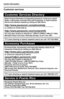 Page 118Useful Information
118For assistance, please visit http://www.panasonic.com/phonehelp
Customer services
Customer Services Directory
Obtain Product Information and Operating Assistance; locate your nearest 
Dealer or Servicenter; purchase Parts and Accessories; or make Customer 
Service and Literature requests by visiting our Web Site at:
http://www.panasonic.com/phonehelp
or, contact us via the web at:
http://www.panasonic.com/contactinfo
You may also contact us directly at: 1-800-211-PANA...