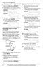 Page 88Programmable Settings
88For assistance, please visit http://www.panasonic.com/phonehelp
3Scroll to “Music on hold” by pressing 
{}, then press {ENTER}.
4Scroll to “Music on hold on/off” by 
pressing {}, then press 
{ENTER}.
LThe current setting is displayed.
5Select “On” or “Off” by pressing {}, then press {ENTER}.
LThe confirmation screen is displayed 
and confirmation tone is heard.
Recording music on hold
You can record music or a message for 
callers to hear when they are on hold.
Recording is...