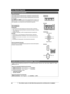 Page 4848
Para obtener ayuda, visite http://www.panasonic.com/help (solo en inglés) Guía Rápida EspañolaTG477x(en-en)_1130_ver021.pdf   482011/11/30   15:57:56Sugerencias de operación
Teclas de funciónCada unidad incluye 3 teclas de función. Al oprimir una tecla de función, 
puede seleccionar la función que aparece directamente encima de ella 
en la pantalla.
{C}, {MENU}, {REMR.} y otras funciones adicionales se asignan a las 
teclas de función. Preste atención a la pantalla para ver qué funciones 
están...