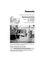 Page 15.8 GHz Expandable Cordless Phone System
Operating Instructions
Model No.  KX-TG5200
KX-TG5202
Pulse-or-tone dialing capability
The unit is Caller ID compatible. To display the Caller’s name and phone 
number, you must subscribe to Caller ID service.
PLEASE READ BEFORE USE AND SAVE.
Panasonic World Wide Web address: http://www.panasonic.com
for customers in the USA or Puerto Rico
Charge the battery for 6 hours before initial use.
Model shown is KX-TG5200. 