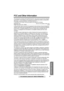 Page 67Answering System Preparation
67For assistance, please call: 1-800-211-PANA(7262)
Telephone System
Useful Information
FCC and Other Information 
This equipment complies with Part 68 of the FCC rules and the requirements adopted 
by the ACTA. On the bottom of this equipment is a label that contains, among other 
information, a product identifier in the format US:ACJ-----. 
If requested, this number must be provided to the telephone company.
Registration No....