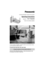 Page 15.8 GHz Expandable Cordless Phone System
Operating Instructions
Model No.  KX-TG5230
Pulse-or-tone dialing capability
The unit is Caller ID compatible. To display the caller’s name and phone number, 
you must subscribe to Caller ID service.
PLEASE READ BEFORE USE AND SAVE. 
Panasonic World Wide Web address:  http://www.panasonic.com
for customers in the USA or Puerto Rico
Charge the battery for 6 hours before initial use.
TG5230.fm  Page 1  Wednesday, February 4, 2004  9:51 AM 