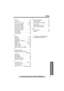 Page 79Useful Information
Answering System Preparation
79
Index
For assistance, please call: 1-800-211-PANA(7262)
Telephone System
P
PAUSE . . . . . . . . . . . . . . . . . . . . .   55
− Phone book  . . . . . . . . . . . . . . . . . .34
− Phone book, copying  . . . . . . .  39, 40
Phone book, dialing  . . . . . . . .   36, 37
Phone book, editing  . . . . . . . . . . .   38
Phone book, erasing. . . . . . . . . . .   38
Phone book, names  . . . . . . . . . . .   35
Phone book, storing  . . . . . . . . . . ....
