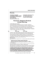 Page 57✄
Useful Information
For assistance, please call 1-800-211-PANA (7262).57
Warranty
PANASONIC CONSUMER 
ELECTRONICS COMPANY, DIVISION 
OF PANASONIC CORPORATION OF 
NORTH AMERICA 
One Panasonic Way, 
Secaucus, New Jersey 07094PANASONIC PUERTO RICO, INC.
San Gabriel Industrial Park, 
Ave. 65 de Infantería, Km. 9.5,
Carolina, Puerto Rico 00985
Panasonic Telephone Products
Limited Warranty
Limited Warranty Coverage
If your product does not work properly because of a defect in materials or 
workmanship,...