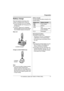 Page 11Preparation
For assistance, please call 1-800-211-PANA (7262).11
Battery charge
Place the handset on the base unit or 
charger for 6 hours before initial use.
LThe unit will beep once, the CHARGE 
indicator will light, and “Charging” will 
be displayed.
L“Charge completed” is displayed 
when the battery has been fully charged. 
The CHARGE indicator will remain lit.
Base unit
Charger unit (KX-TG5439 only)
Note:
LTo ensure the battery charges properly, 
clean the charge contacts of the 
handset, base unit,...