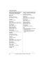 Page 66Useful Information
66For assistance, please call 1-800-211-PANA (7262).
Technical information
Base unit
Operating environment:
5 °C – 40 °C (41 °F – 104 °F)
Frequency:
5.76 GHz – 5.84 GHz
Dimensions:
Approx. height 75 mm x width 185 mm x 
depth 119 mm (2
15/16 x 79/32 x 411/16)
Mass (Weight):
Approx. 395 g (0.87 lb.)
Power consumption:
Standby: Approx. 2.3 W
Maximum: Approx. 5.5 W
Power supply:
AC adaptor (120 V AC, 60 Hz)
Handset
Operating environment:
5 °C – 40 °C (41 °F – 104 °F)
Frequency:
5.76 GHz –...