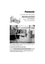 Page 15.8 GHz Digital Cordless Answering System
Operating Instructions
Model No.  KX-TG5471
Pulse-or-tone dialing capability
The unit is Caller ID compatible. To display the caller’s name and phone number, 
you must subscribe to Caller ID service.
PLEASE READ BEFORE USE AND SAVE. 
Panasonic World Wide Web address:  http://www.panasonic.com
for customers in the USA or Puerto Rico
Charge the battery for 6 hours before initial use.
TG5471.fm  Page 1  Monday, December 20, 2004  5:21 PM 