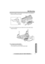 Page 71Useful Information
Answering System Preparation
71
Wall Mounting
For assistance, please call: 1-800-211-PANA(7262)
Telephone System
4Adjust the adaptor to hold the base unit, then push it in the direction of 
the arrow until it clicks into place.
5Connect the telephone line cord. Mount the unit, then slide it down.
•Raise the antennas.
6To charge the handset battery:
Place the handset on the base unit.
•The unit beeps once and the CHARGE indicator lights.
TG5471.fm  Page 71  Monday, December 20, 2004...