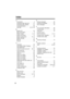 Page 9494
Index
A
Accessories . . . . . . . . . . . . . . . . . . . 2
Answering calls, base unit . . . . . . . 31
Answering calls, handset . . . . . . . . 31
Answering System . . . . . . . . . . . . . 58
Auto talk . . . . . . . . . . . . . . . 18, 31, 46
B
Backlit LCD  . . . . . . . . . . . . . . . . . . 29
Base unit location. . . . . . . . . . . . . . . 3
Battery charge . . . . . . . . . . . . . . 3, 12
− Battery information  . . . . . . . . . . . . 13
Battery replacement . . . . . . . . . 12, 13
Battery...