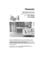 Page 1This unit is compatible with Caller ID. To use this feature, you must 
subscribe to the appropriate service offered by your service provider.
Please read these Operating Instructions before using the unit and save 
for future reference.
For assistance, visit our website: http://www.panasonic.com for 
customers in the U.S.A. or Puerto Rico.
Charge the battery for 6 hours before initial use.
5.8 GHz Expandable Digital Cordless Phone
Model No. 
KX-TG5561
Operating Instructions
KX-TG5566 